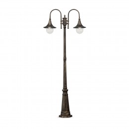 Ideal Lux 024097 kültéri oszloplámpa Cima 2x60W | E27 | IP43