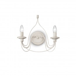 Ideal Lux 028460 fali lámpa Corte Bianco 2x40W|E14