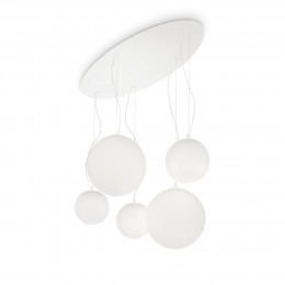 Ideal Lux 043562 csillár Mapa Bianco 5x60W|E27