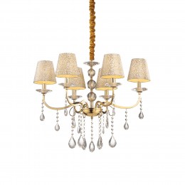 Ideal Lux 088068 csillár Pantheon Oro 6x40W | E14