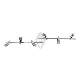 Ideal Lux 089591 mennyezeti lámpa Alfa Cromo 6x50W | GU10