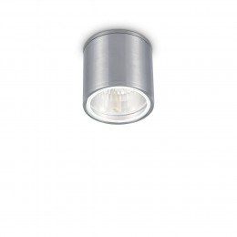 Ideal Lux 092324 kültéri mennyezeti lámpa Gun Alluminio 1x28W|GU10|IP44