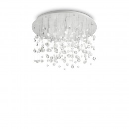 Ideal Lux 101187 mennyezeti lámpa Neve Bianco 12x40W | G9
