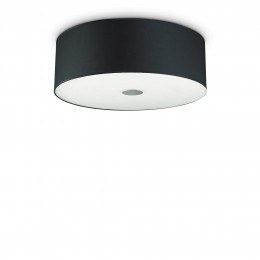 Ideal Lux 103273 mennyezeti lámpa Woody Nero 4x60W|E27