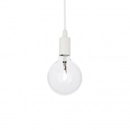 Ideal Lux 113302 zsinóros lámpa Edison Bianco 1x60W|E27