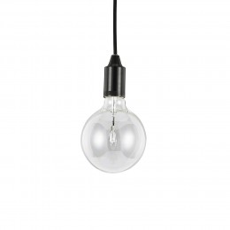 Ideal Lux 113319 zsinóros lámpa Edison Nero 1x60W|E27