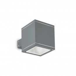 Ideal Lux 121963 kültéri fali lámpa Snif Square Antracite 1x40W|G9|IP44