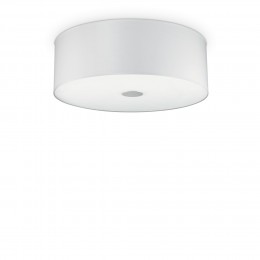 Ideal Lux 122205 mennyezeti lámpa Woody Bianco 5x60W|E27