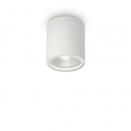 Ideal Lux 122663 kültéri mennyezeti lámpa Gun Bianco 1x28W|GU10|IP44