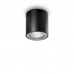 Ideal Lux 122687 kültéri mennyezeti lámpa Gun Nero 1x28W|GU10