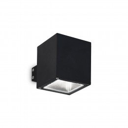 Ideal Lux 123080 kültéri fali lámpa Snif Square Nero 1x40W|G9|IP44