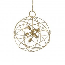 Ideal Lux 156026 csillár Konse Oro 6x60W|E27