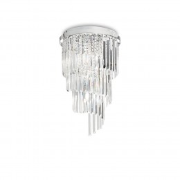 Ideal Lux 168920 mennyezeti lámpa Carlton 8x40W|E14
