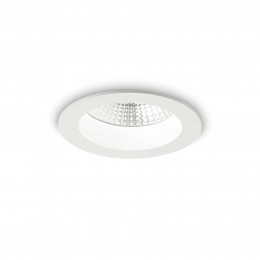 Ideal Lux 193359 LED süllyesztett mennyezeti lámpa Basic accent 1x10W | 1050lm | 4000K | IP44