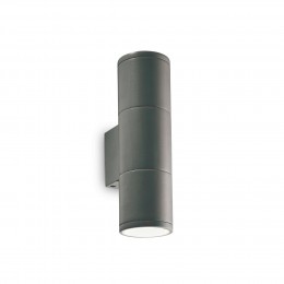 Ideal Lux 236841 kültéri fali lámpa Gun 2x35W | GU10 | IP44