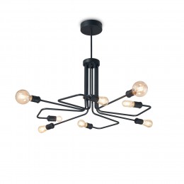 Ideal Lux 242347 mennyezeti függőlámpa Triumph 8x60W | E27