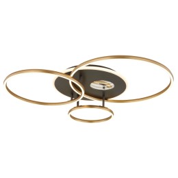 Globo 48466-54 LED mennyezetre szerelhető lámpa INVERTINA | 54W integrált LED forrás | 2256lm | 270