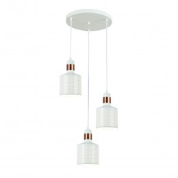 Italux PND-2439-3-WH függőcsillár Restenza 3x40W | E27