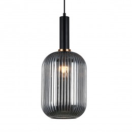 Italux PND-5588-1L-BK+SG Antiola | 40W E27