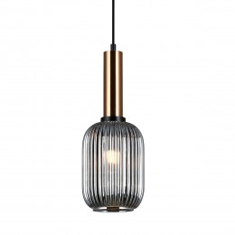 Italux PND-5588-1M-BRO+SG Antiola | 40W E27