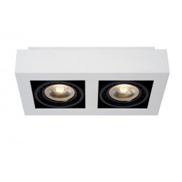 Lucide 09120/24/31 mennyezeti spotlámpa Zefix 2x12W | GU10 | 2200-3000K