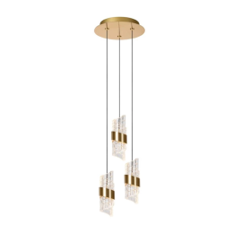 Lucide L134962102 LED függőcsillár KLIGANDE | 3x8W integrált LED forrás | 3x600lm | 2700K