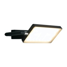 Luce Ambiente Design BOOK-AP-NERO LED fali lámpa BOOK | 18W integrált LED forrás