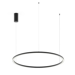 Luce Ambiente Design HOOP-S120-NER LED függőcsillár HOOP | 60W integrált LED forrás