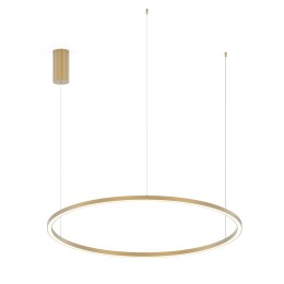 Luce Ambiente Design HOOP-S120-ORO  LED függőcsillár HOOP | 60W integrált LED forrás