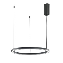 Luce Ambiente Design HOOP-S60-NER LED függőcsillár HOOP | 30W integrált LED forrás