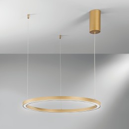 Luce Ambiente Design HOOP-S60-ORO LED függőcsillár HOOP | 30W integrált LED forrás