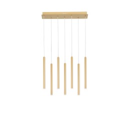 Luce Ambiente Design PYPE-SQ7-ORO LED függőcsillár PYPE | 35W integrált LED forrás