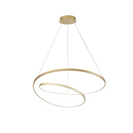 Luce Ambiente Design LIEVE-S80-ORO LED függőcsillár LIEVE | 60W integrált LED forrás