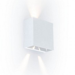 Lutec 5104003032 LED kültéri fali lámpa Gemini Beams 1x10W | 400lm | 3000K | IP54