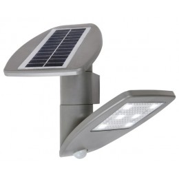Lutec LT6901101000 Zeta LED napelemes lámpa 1x2W érzékelővel | 200lm | 4000K | IP44