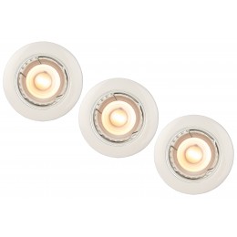 Lucide 11001/15/31 LED mennyezeti lámpa Focus 3x5W|GU10|3000K