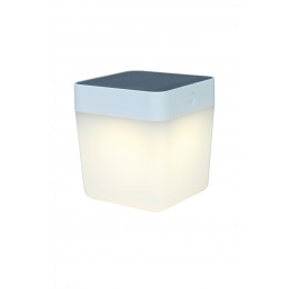 Lutec 6908001331 LED LED kültéri napelemes asztali lámpa Table Cube 1x1W | 3000K | IP44