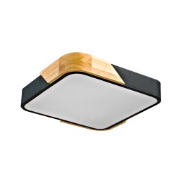 Italux PLF-13187-BK-WO LED mennyezeti csillár Santer | 24W LED | 2400lm | 3000K