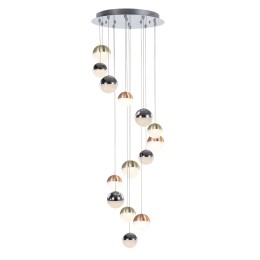 Italux PND-13112146-14A-CR LED függőcsillár Mocado integrált LED forrás | 3000K
