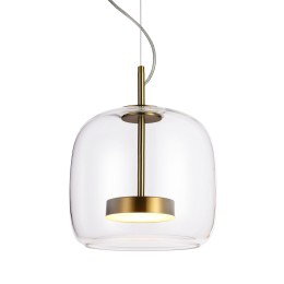 Italux PND-17760A-BRSS-CL LED függőcsillár Caste | 10W LED | 850lm | 3000K