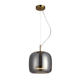 Italux PND-17760A-BRSS-SG LED függőcsillár Caste | 10W LED | 850lm | 3000K