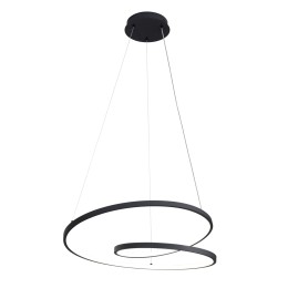 Italux PND-21692-M-BK LED függőcsillár Reina | 40W LED | 2600lm | 3000-6000K