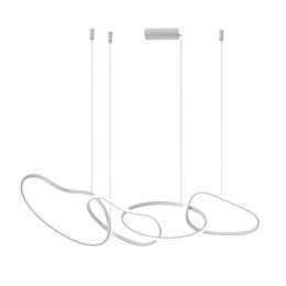 Italux PND-22412-S4-WH LED függőcsillár Fonte | 60W LED | 5300lm | 3000-6000K