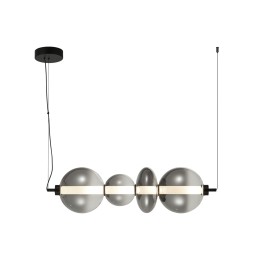 Italux PND-24352-36W-BK-SG LED függőcsillár Sonte | 36W LED | 4425lm | 3000K