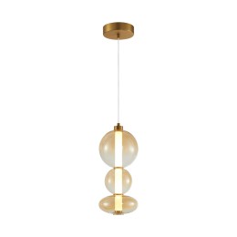Italux PND-24352V-24W-AB-AMB LED függőcsillár Sonte | 24W LED | 2686lm | 3000K
