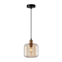 Italux PND-29257A-1-BRO-AMB függőcsillár Zona E27