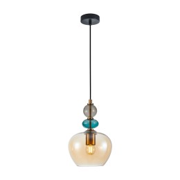 Italux PND-30263-1A-BRO-AMB függőcsillár Busco E27