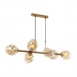 Italux PND-30843-6 GD+AMB Borgo E27