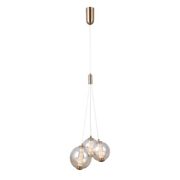 Italux PND-34359-3-HBR-AMB LED függőcsillár Butero | 12W LED | 1095lm | 3000K