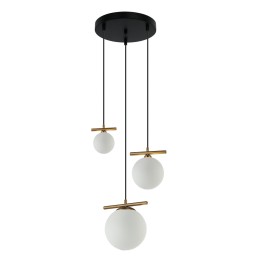 Italux PND-463323A-BRO+W függőcsillár Merseta | 2xG9+1xE14W E14
